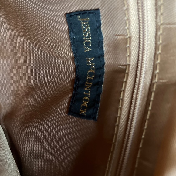 Jessica McClintock Patchwork Faux Leather Purse - Picture 4 of 8